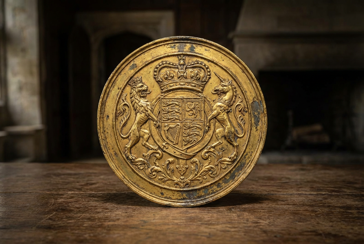 AI generated image using NANO_BANANA_PRO: Death-exemption gold medal, no text included