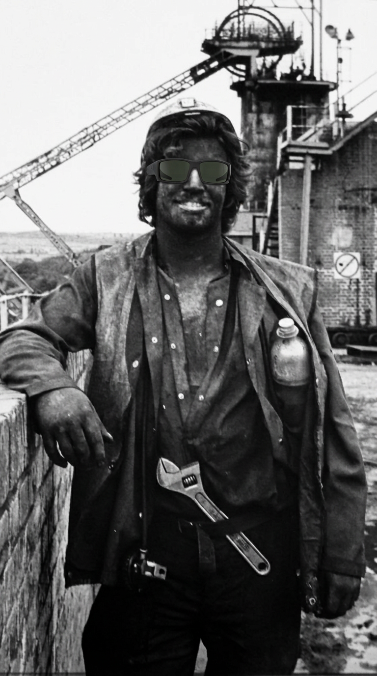 AI generated image using NANO_BANANA_PRO: Place this sunglass on this persona