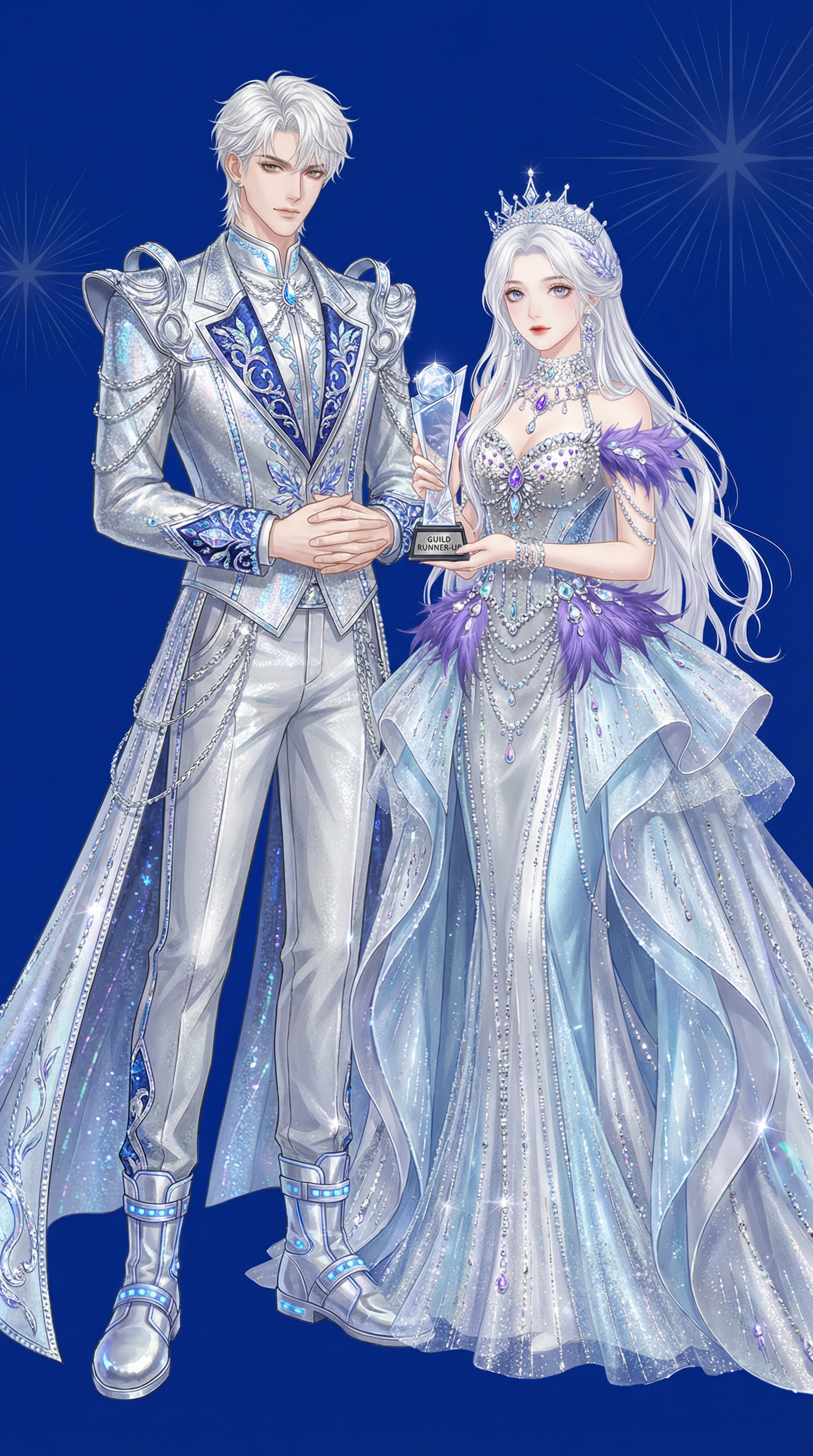 AI generated image using NANO_BANANA_PRO: I would like to customize an image showcase for the guild runner-up of the compa...