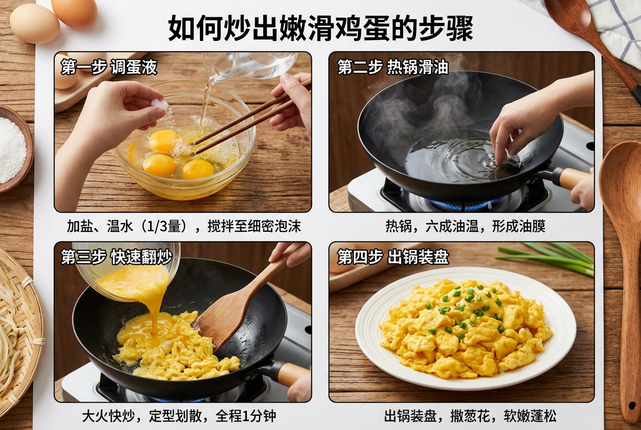 AI generated image using NANO_BANANA_PRO: Preparation Steps: Step 1: Preparing the Egg Mixture. This is the core step that...