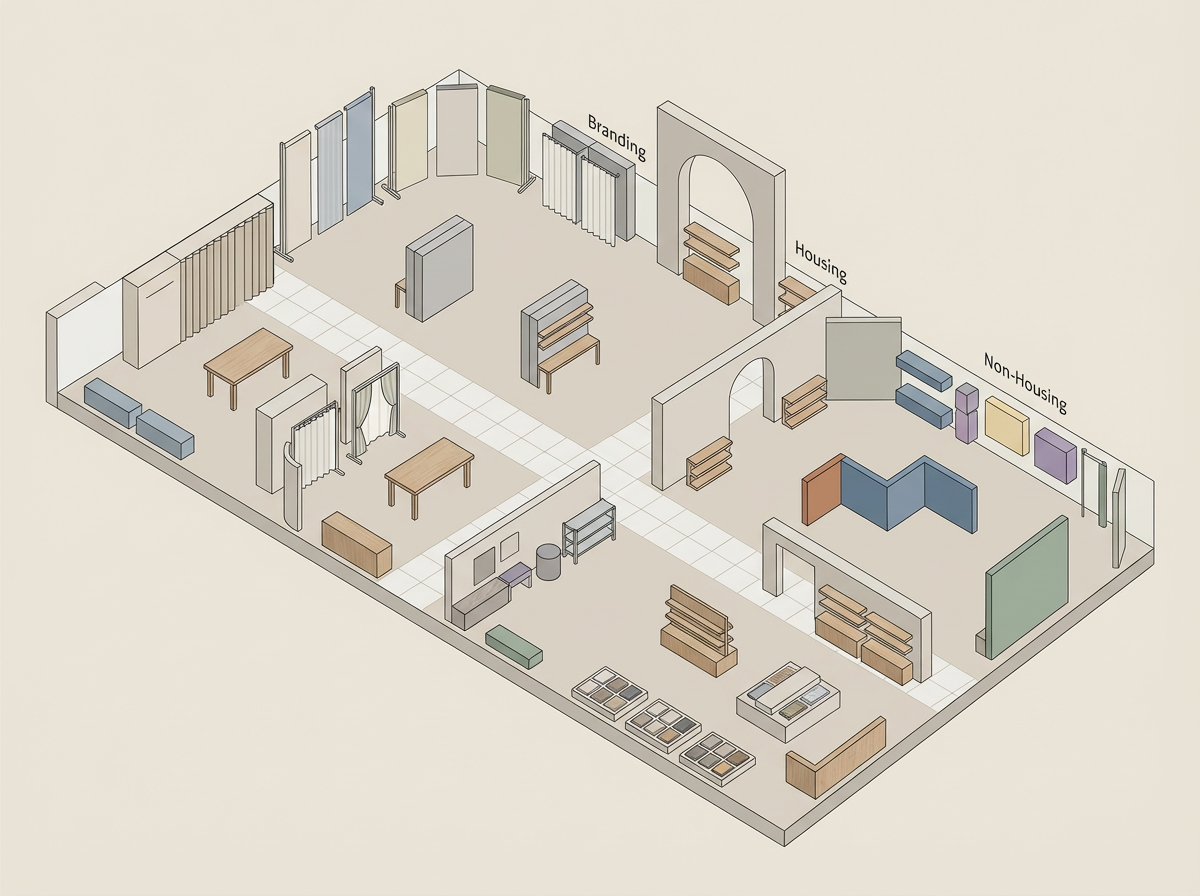 AI generated image using NANO_BANANA_PRO: Create an isometric illustration based on the attached layout image and the refe...