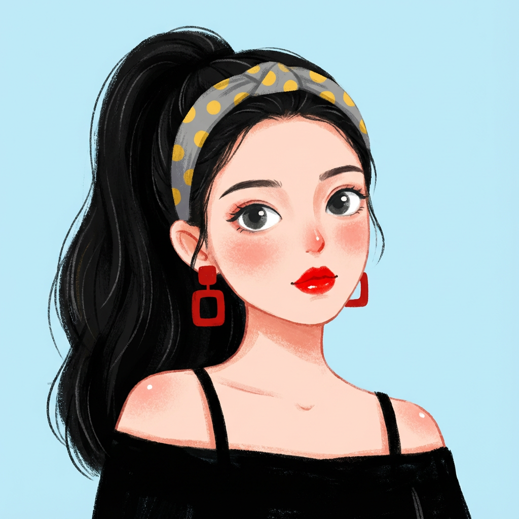 AI generated image using NANO_BANANA_PRO: Masterpiece, best quality, modern cute illustration style, modern fashionable sw...