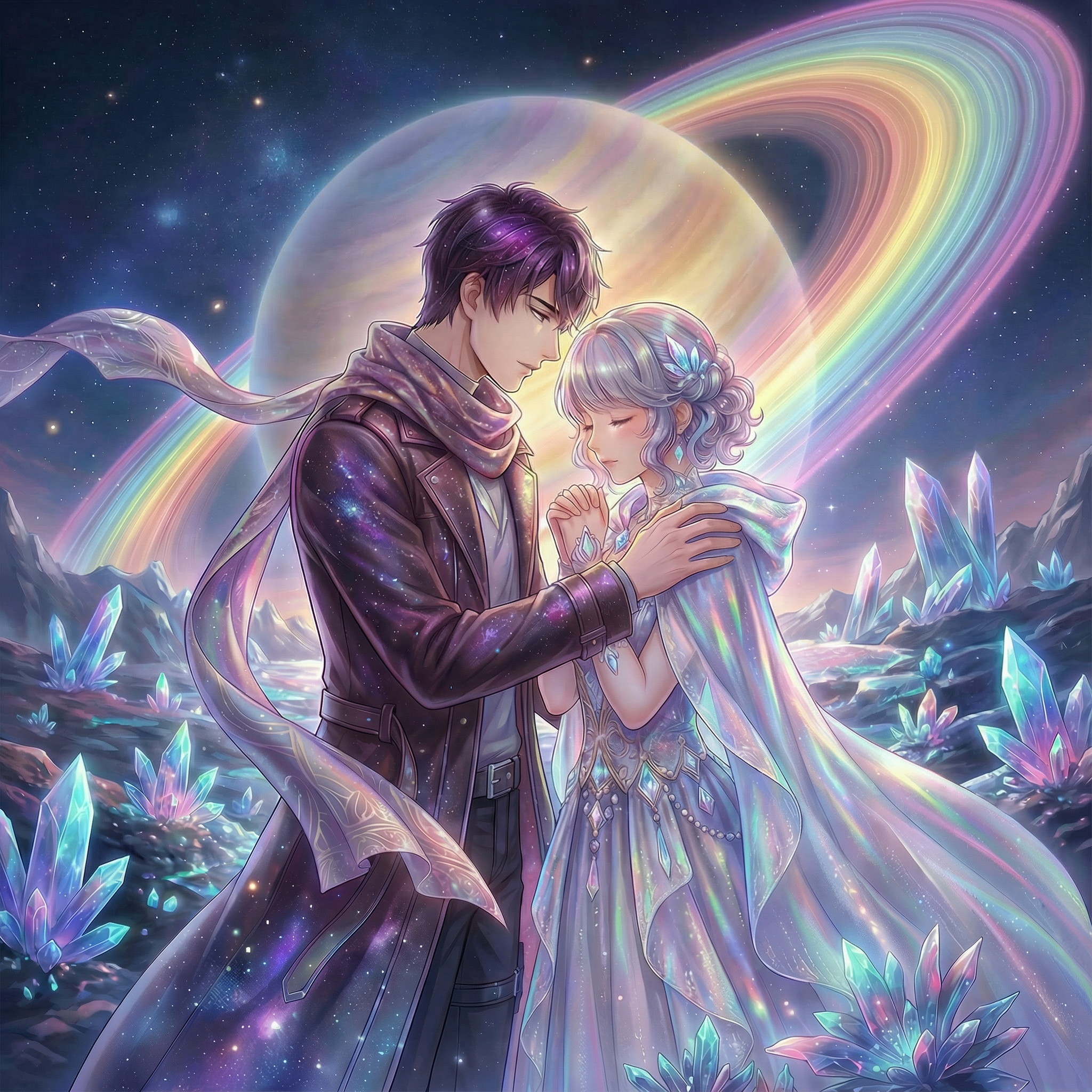 AI generated image using NANO_BANANA_PRO: Remove the shooting stars from the image