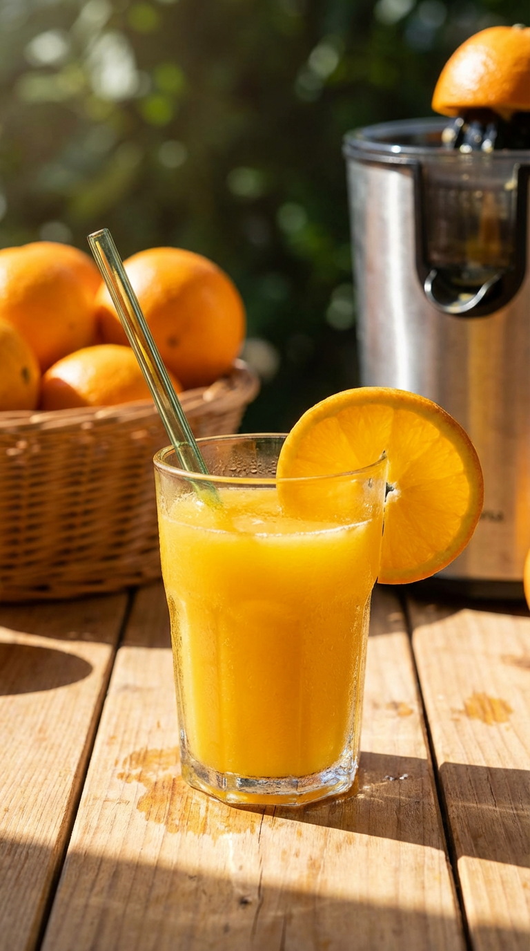 AI generated image using NANO_BANANA_PRO: Orange juice 