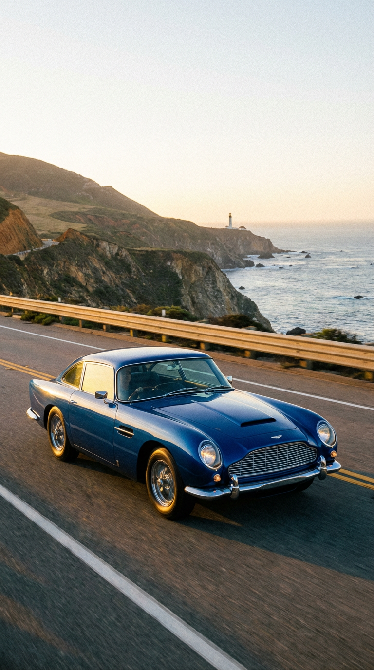 AI generated image using NANO_BANANA_PRO: Blue car