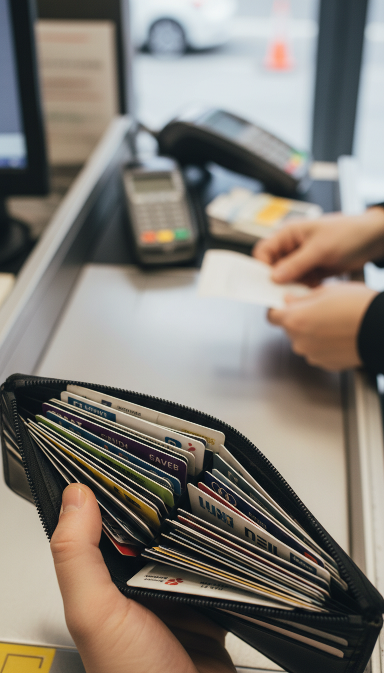 AI generated image using NANO_BANANA: A first-person perspective (POV) while checking out at a cash register.
The mome...