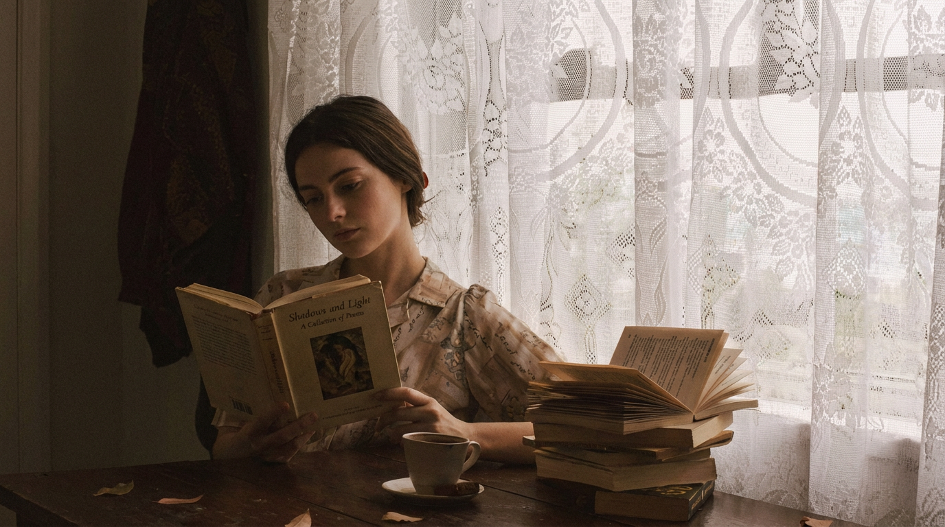 AI generated image using NANO_BANANA_PRO: Maintain the mood, atmosphere, and the model's pose from this photo, but slightl...