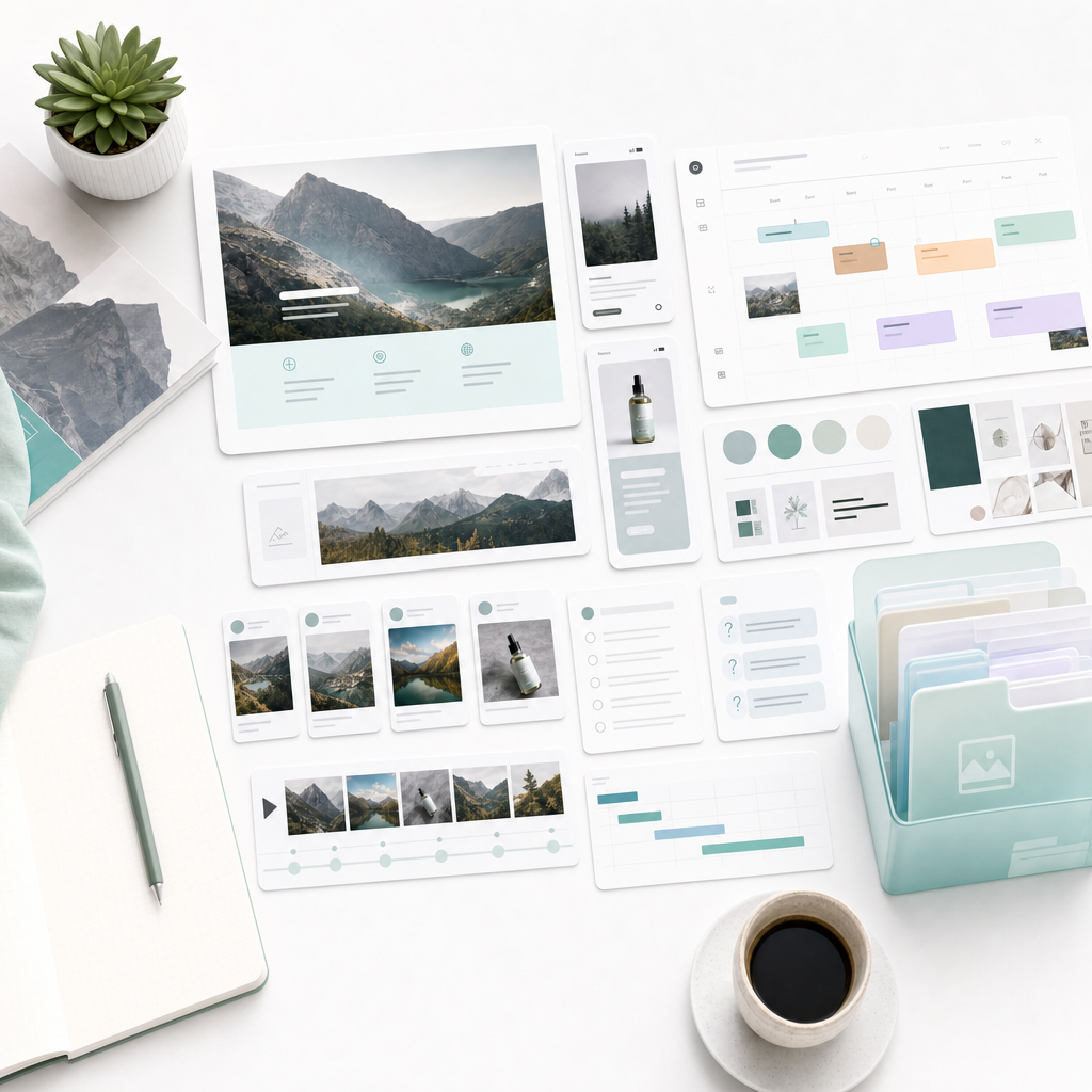 How one person can launch a product with AI: from idea to page, visuals, video, and
posts