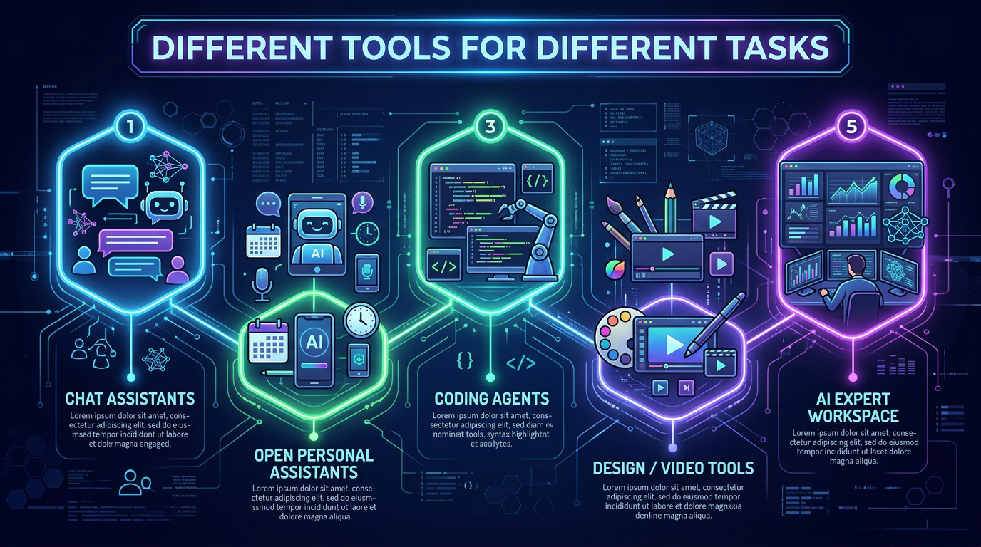 Different tools for different tasks