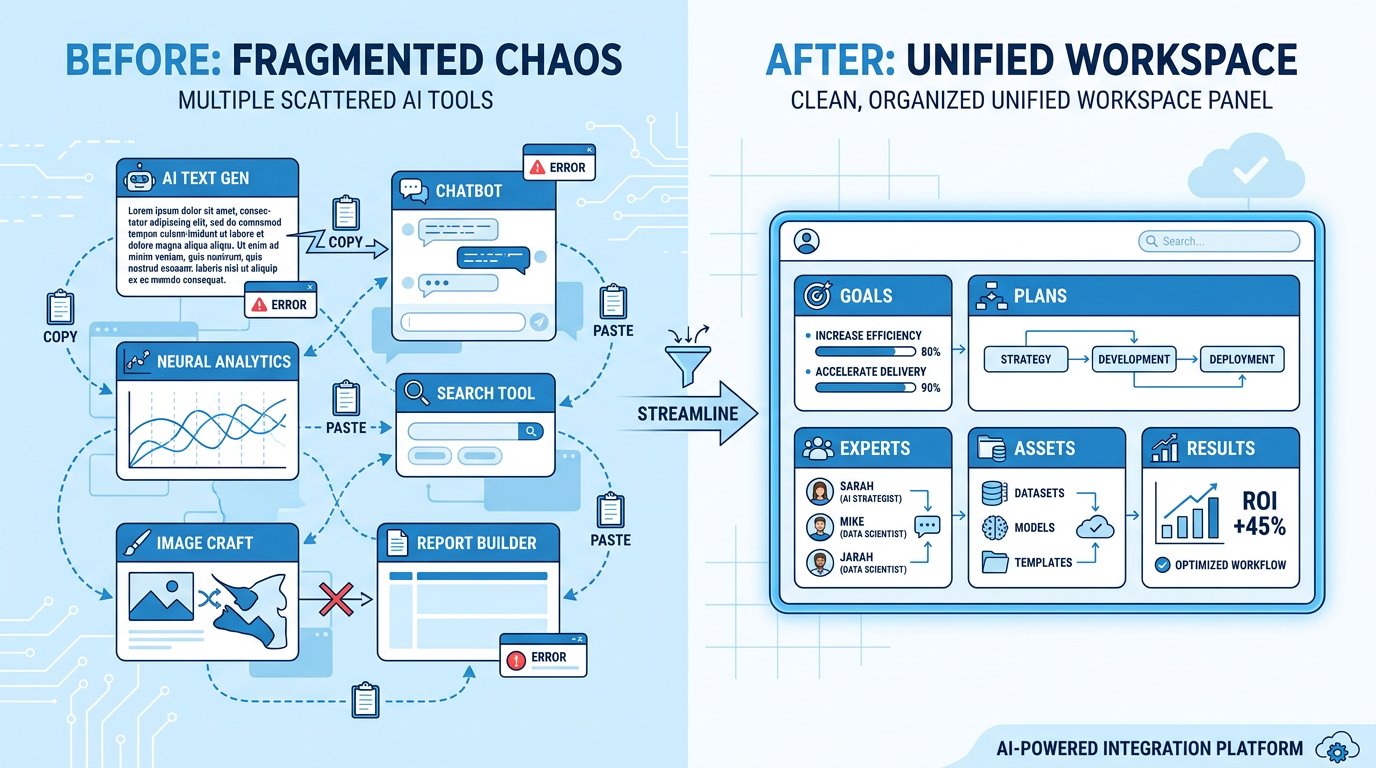 From fragmented tools to a unified AI workspace