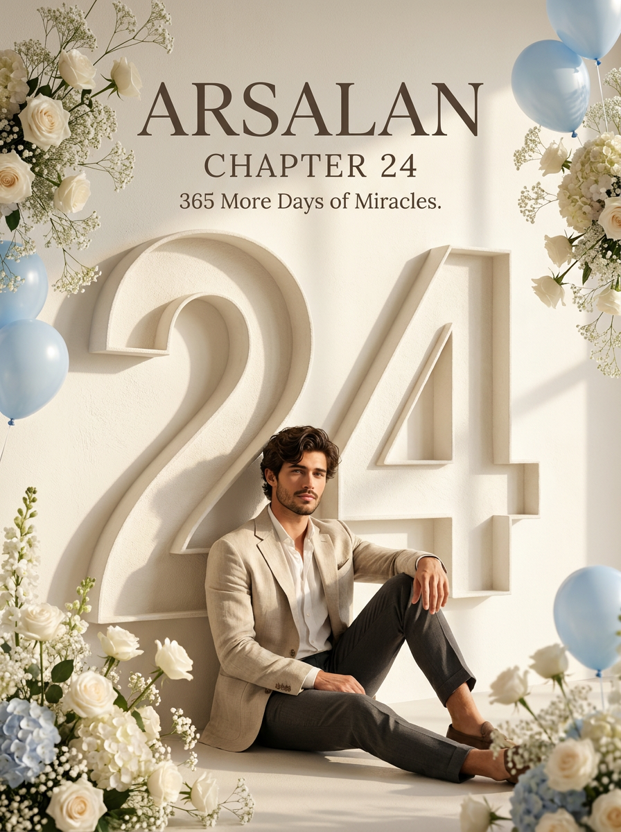 Arsalan 24th Birthday Luxury Poster