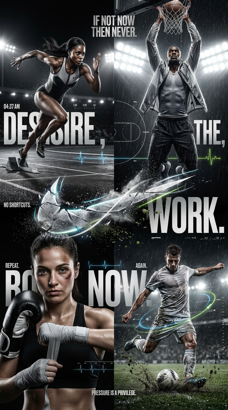 If Not Now Then Never Campaign Poster