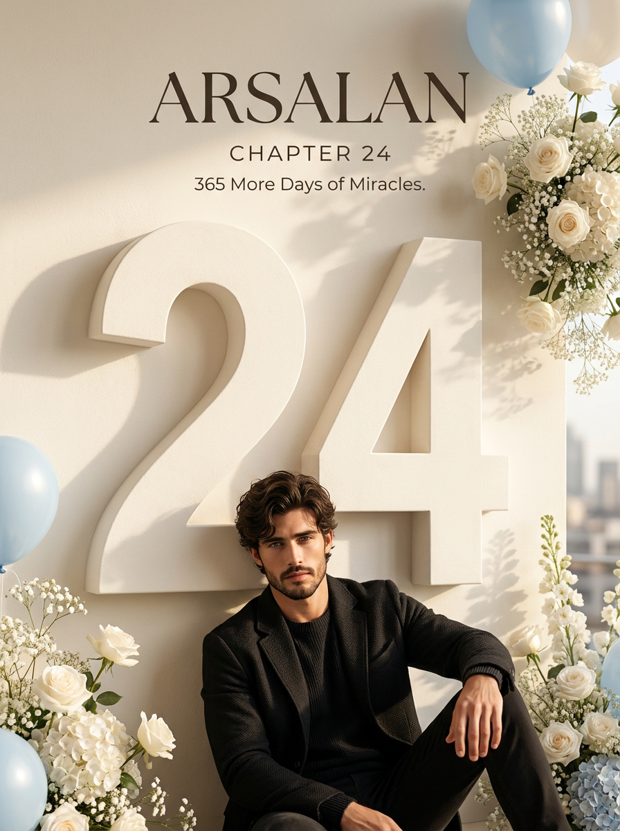 Arsalan 24th Birthday Luxury Poster
