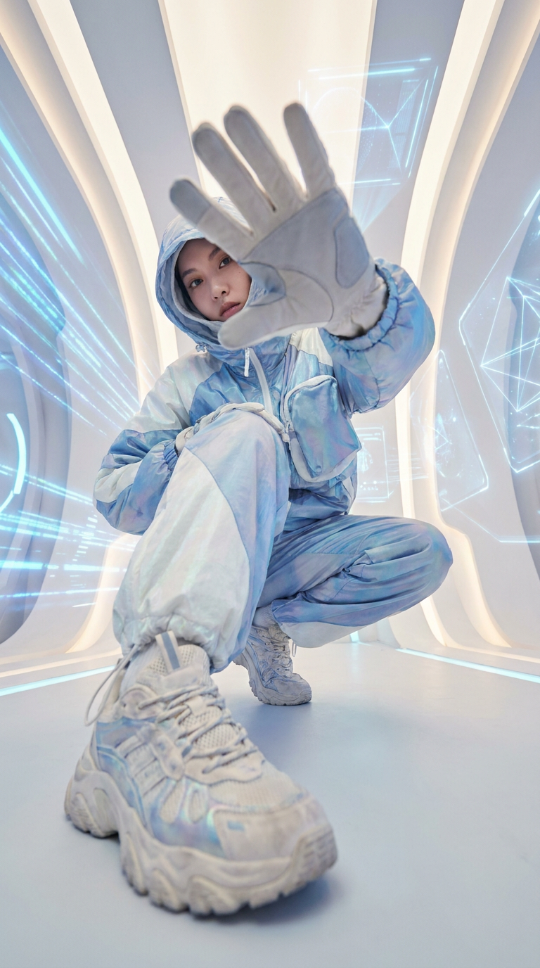 Premium Futurist Fashion Editorial