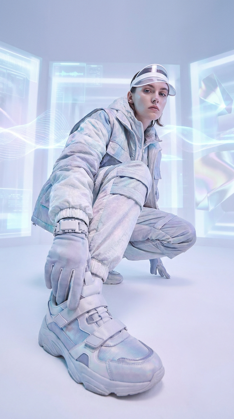 Premium Futurist Fashion Editorial