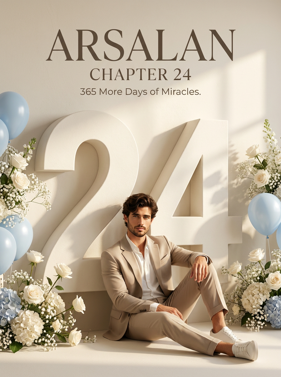 Arsalan 24th Birthday Luxury Poster